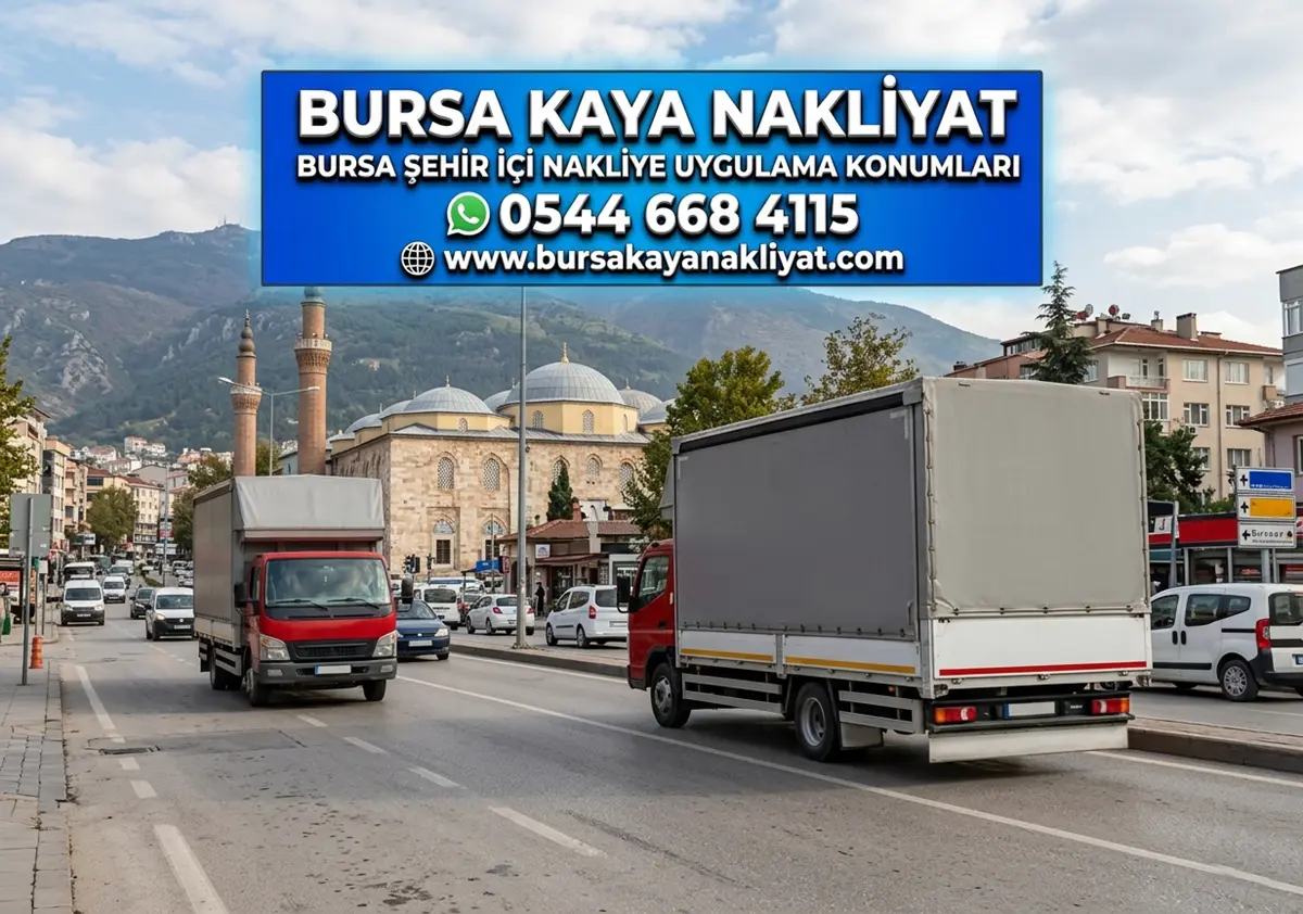 BURSA ŞEHİR İÇİ NAKLİYE UYGULAMA KONUMLARI