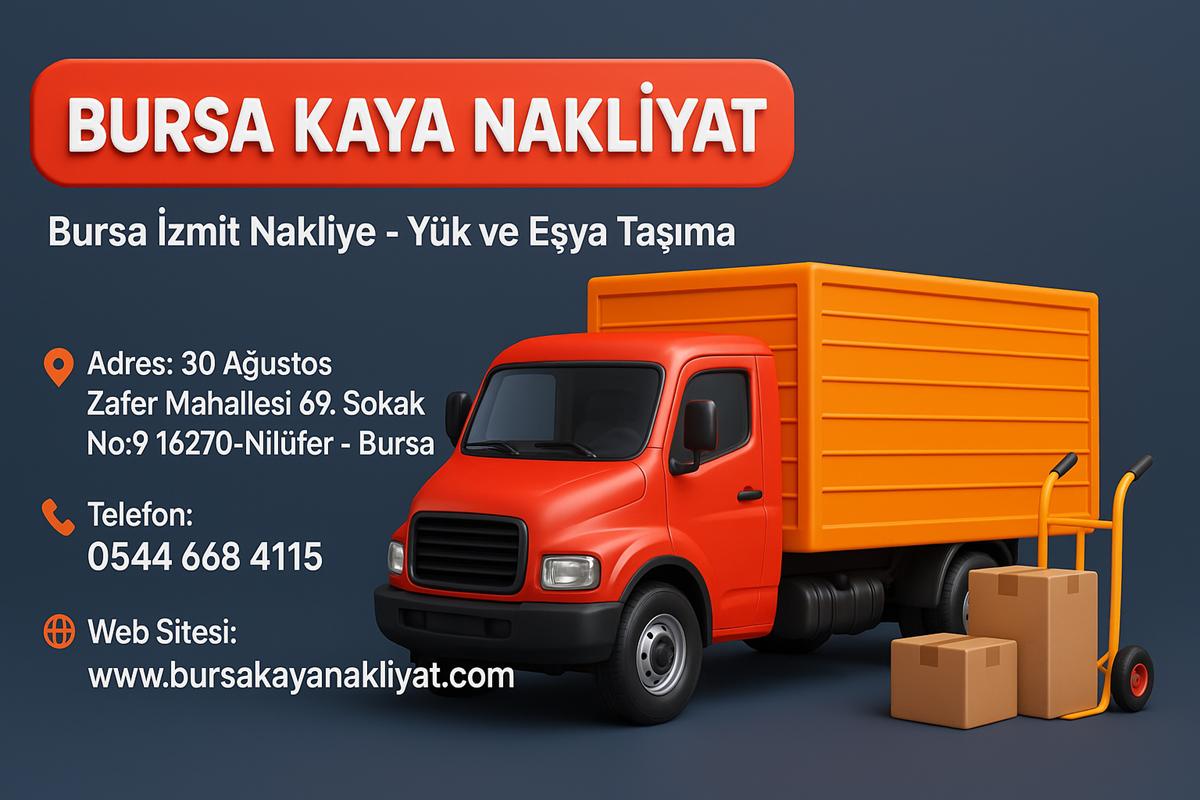 BURSA İZMİT NAKLİYE BURSA İZMİT NAKLİYE
