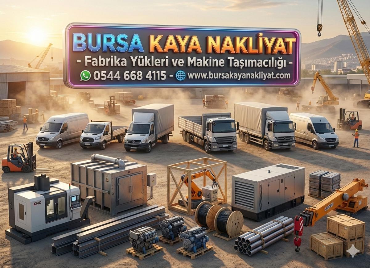 BURSA FABRİKA YÜKLERİ VE MAKİNE TAŞIMA HİZMETİ